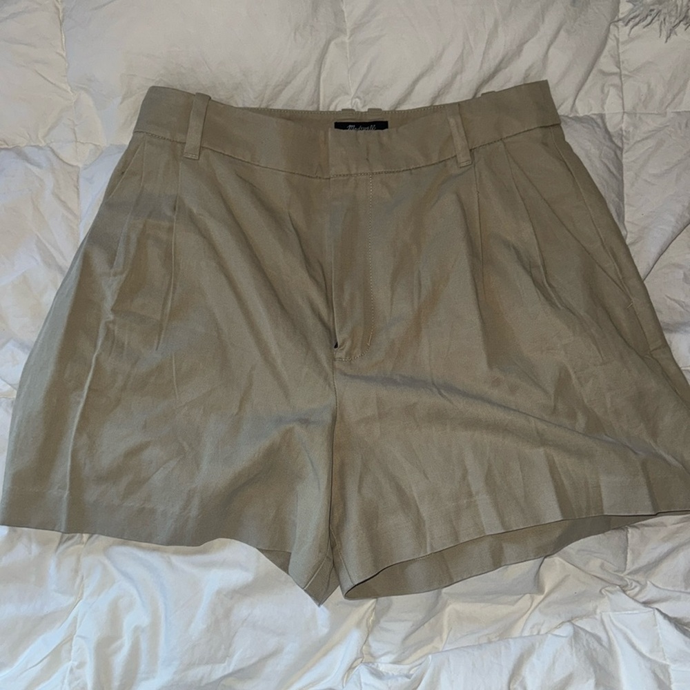 Madewell The Harlow Short Drapey Twill Women's SZ 8